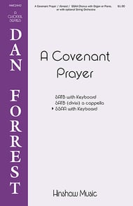 A Covenant Prayer SSAA choral sheet music cover Thumbnail